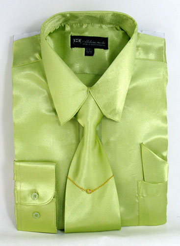 lime dress shirt