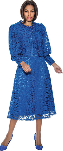 Royal Blue Church Dresses