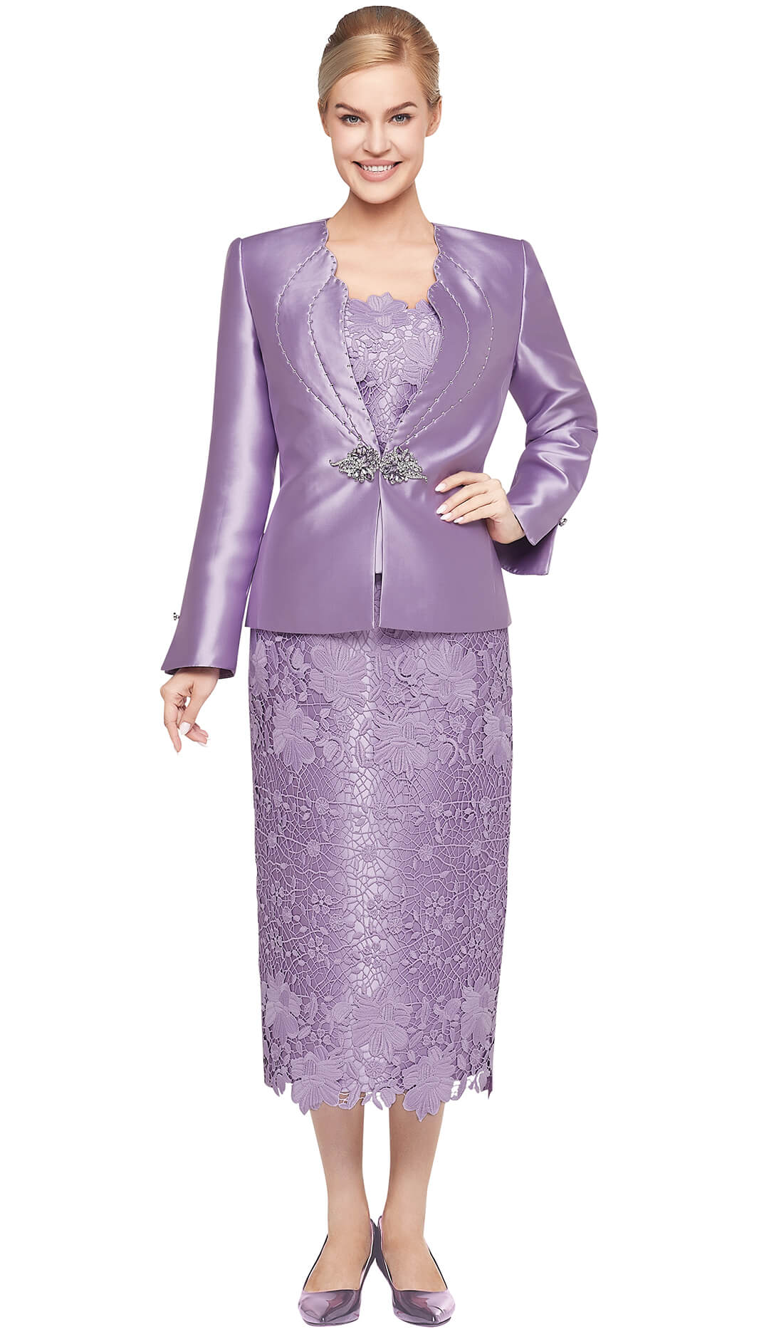 Nina Massini Suit 3133 - Church Suits For Less