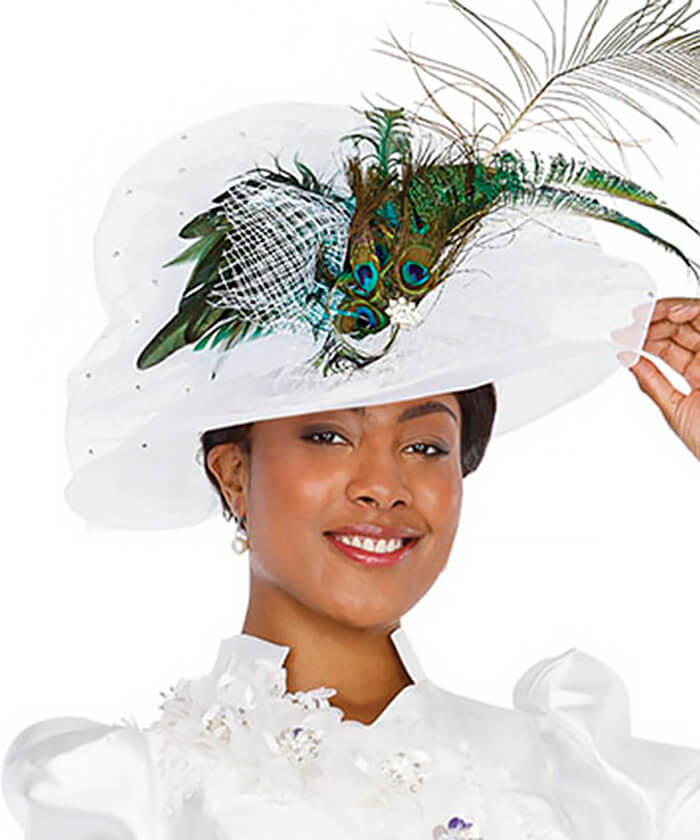 Aussie Austine Church Hat 5873 - Church Suits For Less