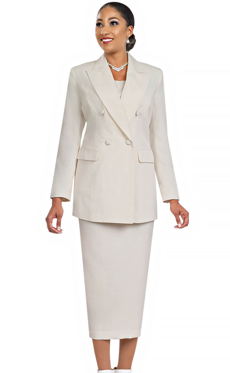 Ben Marc Usher Suit 2298C-Ivory - Church Suits For Less