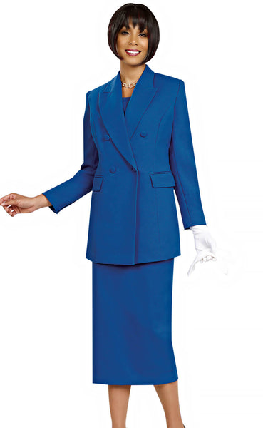 Ben Marc Usher Suit 2298C-Royal Blue | Church suits for less