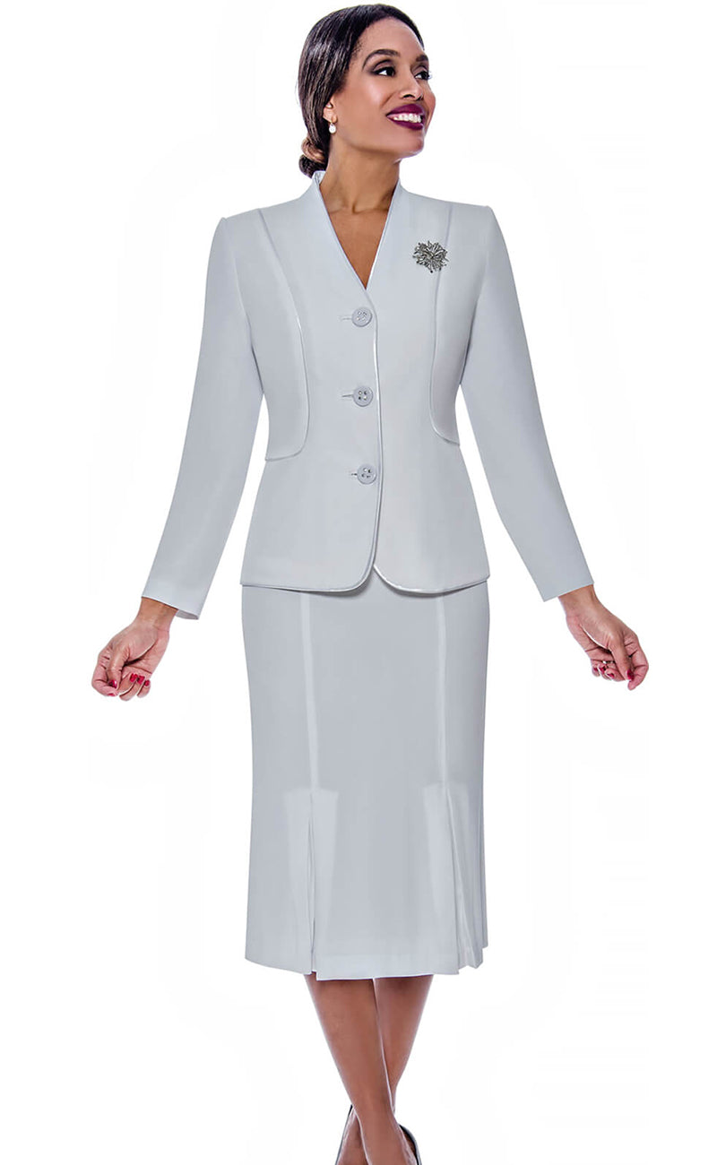 Ben Marc Usher Suit 78098C-White - Church Suits For Less