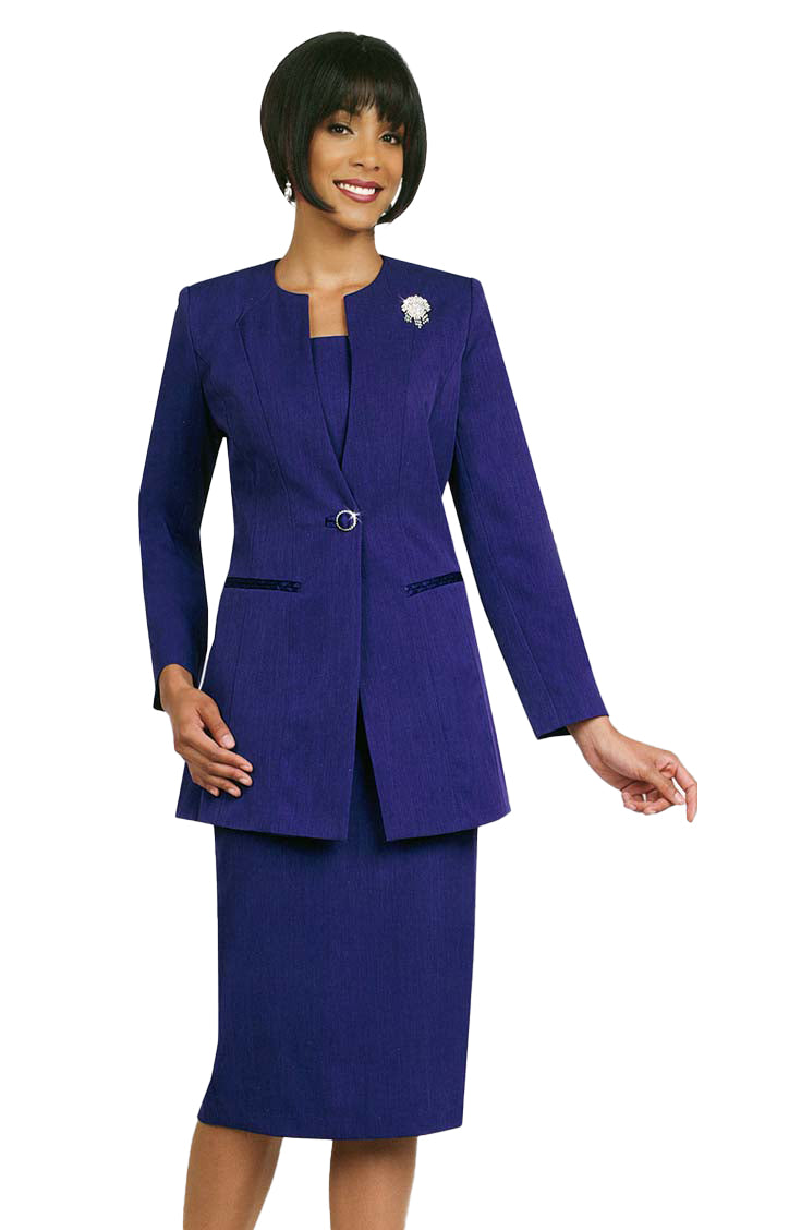 Ben Marc Usher Suit 78099C-Purple - Church Suits For Less