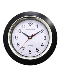 10" No-Ticking Wall Clock, Assorted Colors - Church Suits For Less