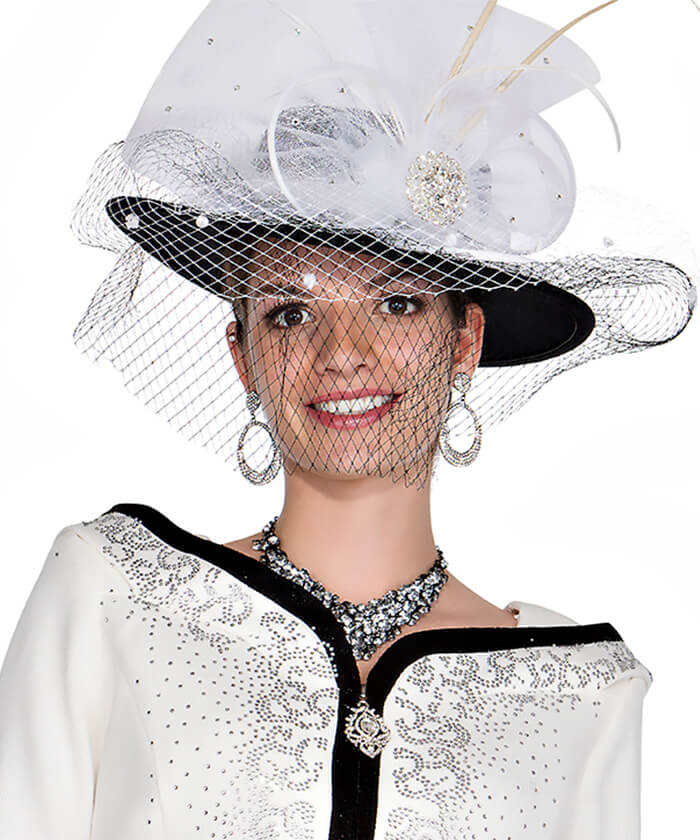 Champagne Italy Church Hat 5963 - Church Suits For Less