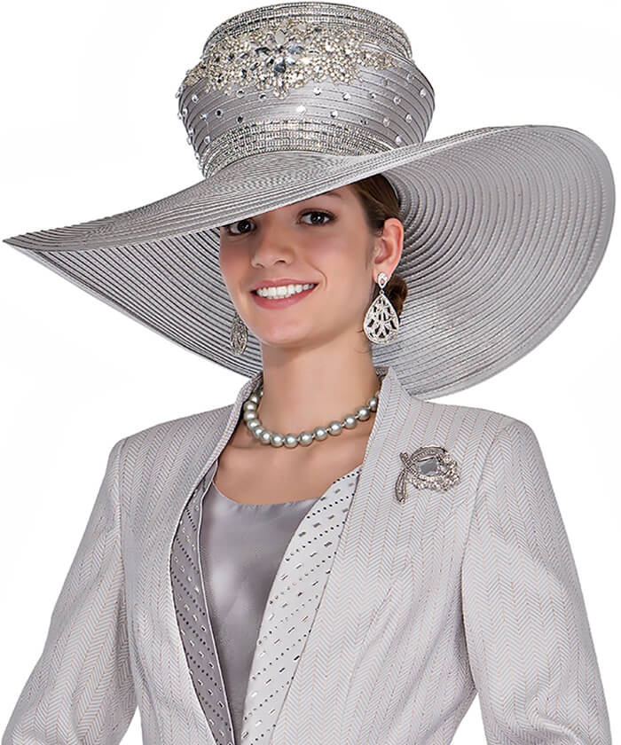 Champagne Italy Church Hat 6009 - Church Suits For Less