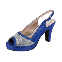 Women Church Shoes BDF898-Silver - Church Suits For Less