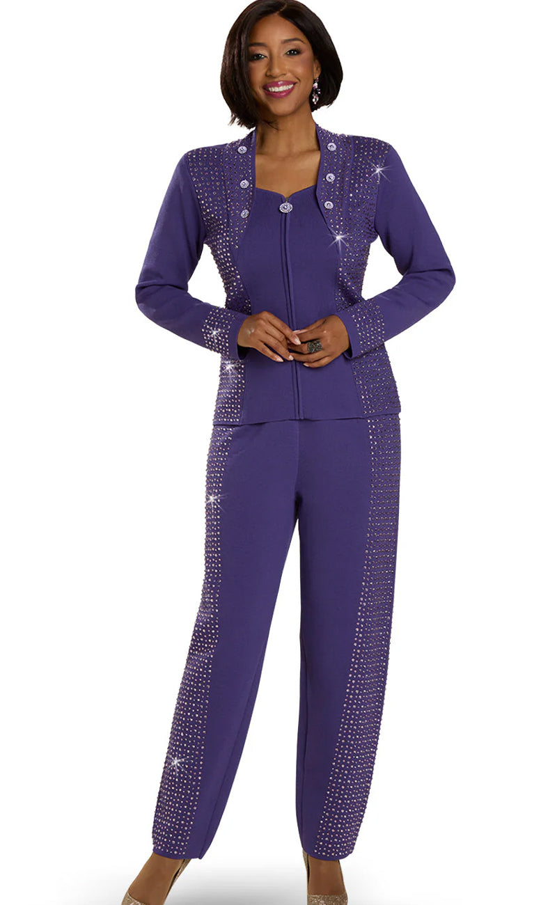 Donna Vinci Knit 13423 - Church Suits For Less