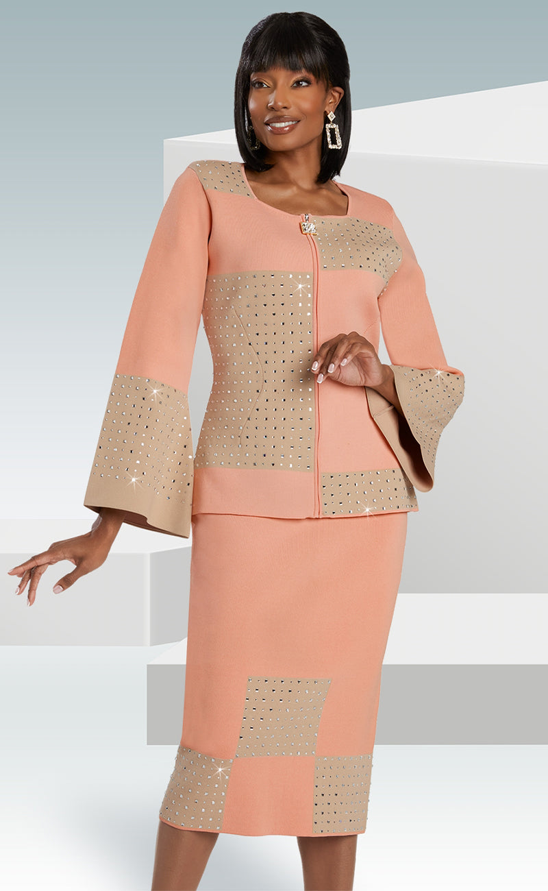 Donna Vinci Knit 13404 - Church Suits For Less