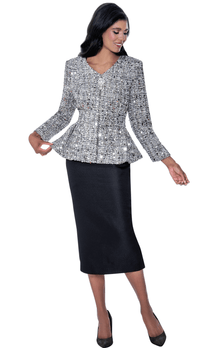 Dorinda Clark Cole Skirt Suit 309232 - Church Suits For Less