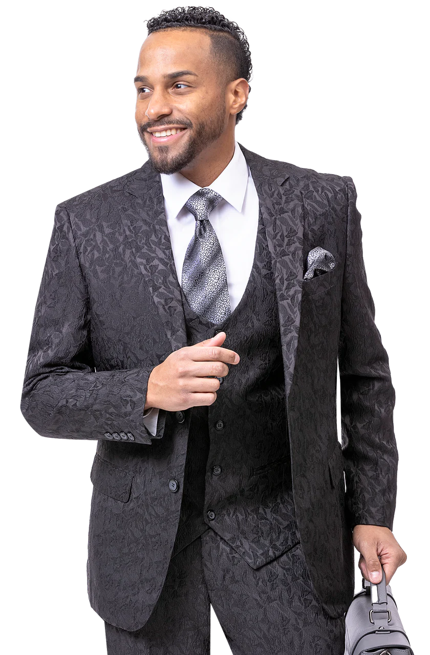 EJ Samuel Modern Fit  Suit M2763 - Church Suits For Less