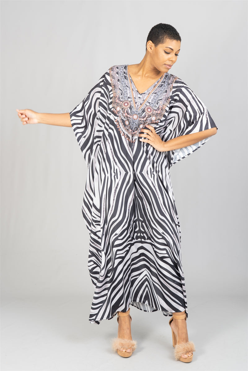 Women Kaftan Dress KAF104 - Church Suits For Less