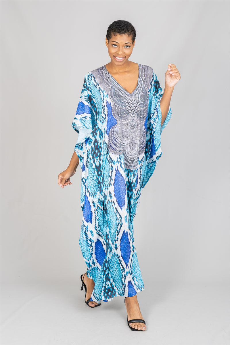 Women Kaftan Dress KAF106 - Church Suits For Less