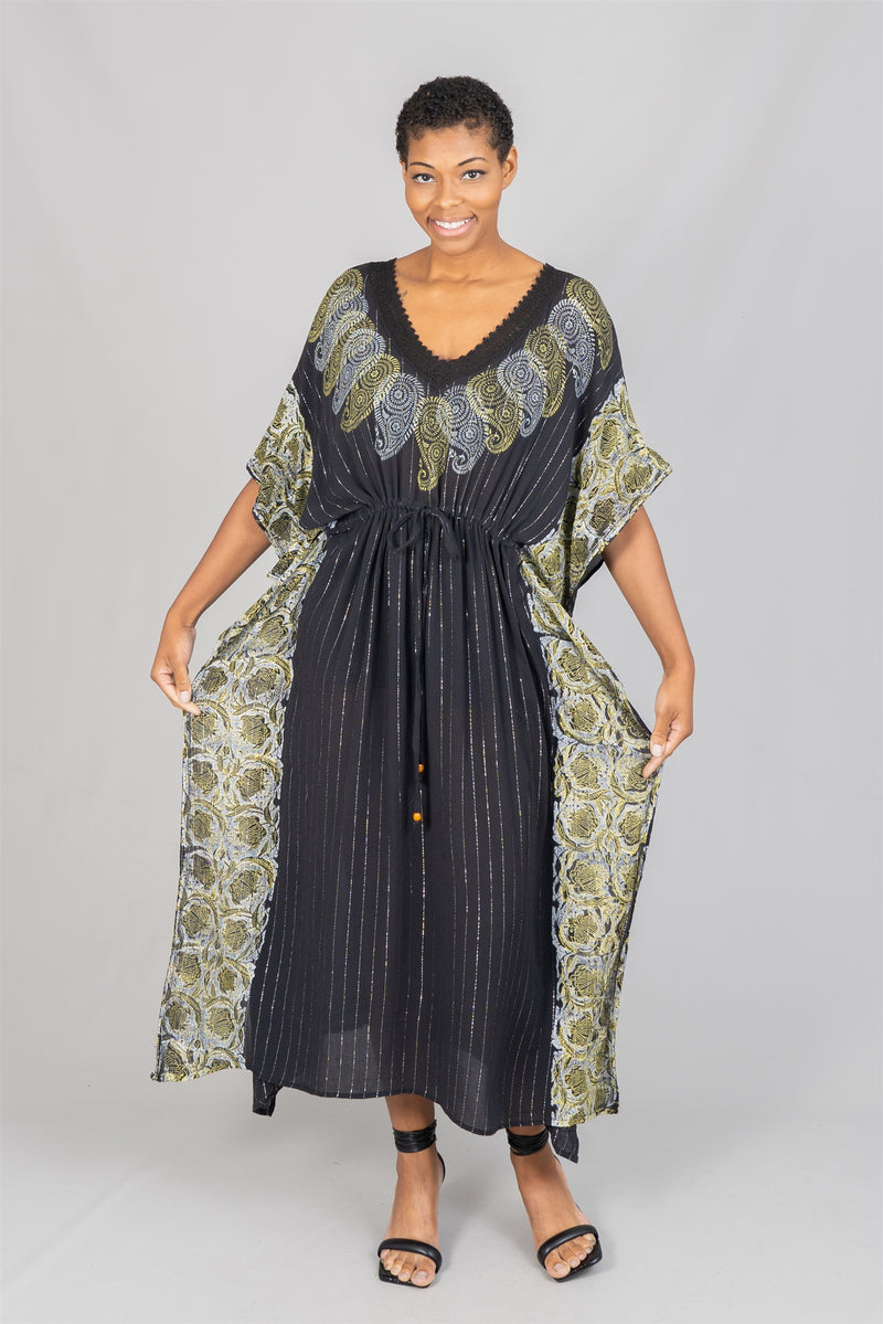 Women Kaftan Dress KAFS09 - Church Suits For Less