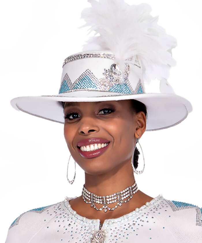 Elite Champagne Church Hat 5962 - Church Suits For Less