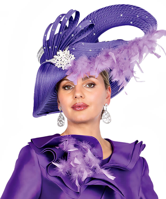 Elite Champagne Church Hat 5972 - Church Suits For Less