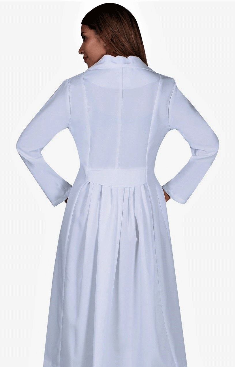 GMI Usher Dress-11573C-White - Church Suits For Less