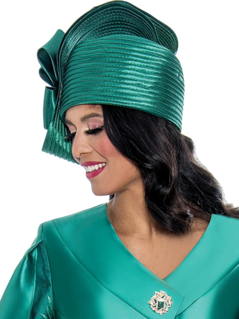 GMI Church Hat 400812-Emerald - Church Suits For Less