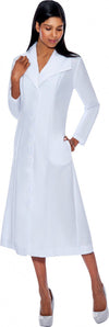 GMI Usher Dress-11573C-White - Church Suits For Less