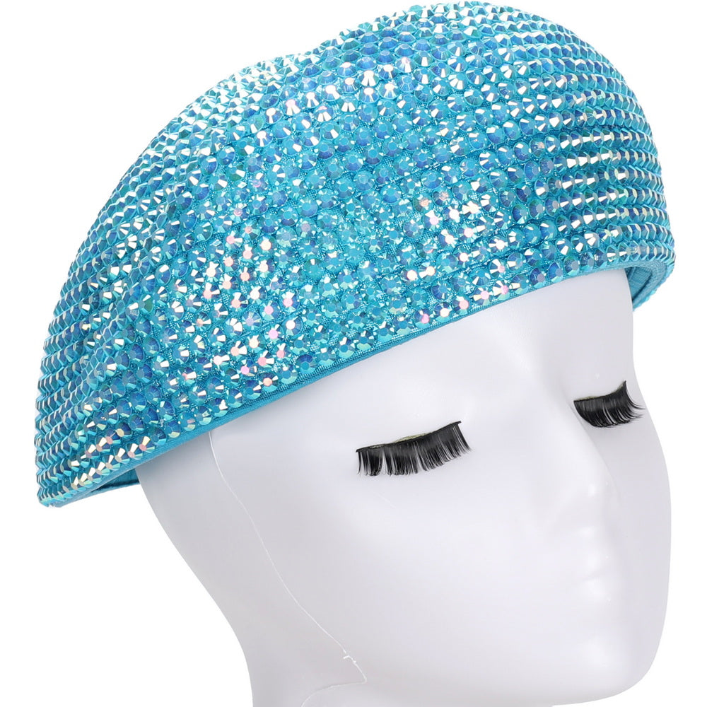 Giovanna Church Hat HM1012-Aqua - Church Suits For Less