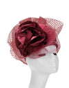 Giovanna Church Hat HR22116-Burgundy - Church Suits For Less