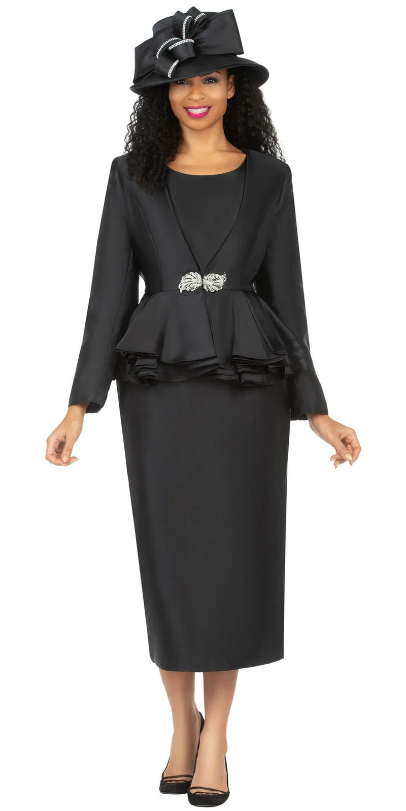 Giovanna Suit G1149-Black - Church Suits For Less