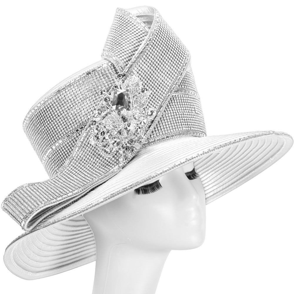 Giovanna Church Hat Hr22140 White Church Suits For Less