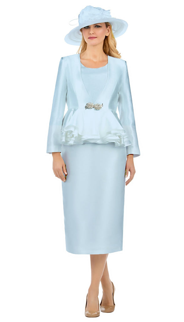 Giovanna Suit G1149-Blue | Church suits for less