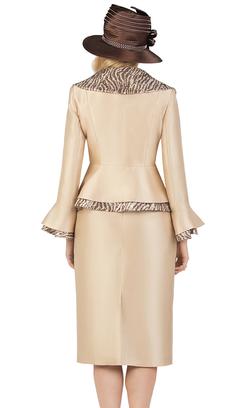 Giovanna Suit G1203C-Champagne - Church Suits For Less