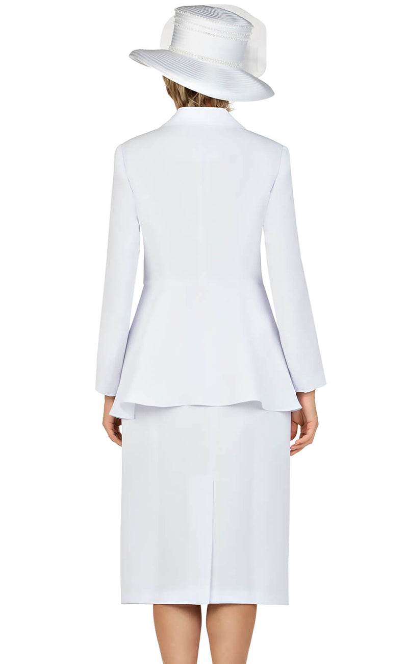 Giovanna Suit S0917-White - Church Suits For Less