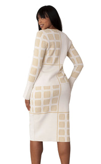 Kayla Knit Suit 5342 - Church Suits For Less