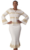 Kayla Knit Suit 5323 - Church Suits For Less