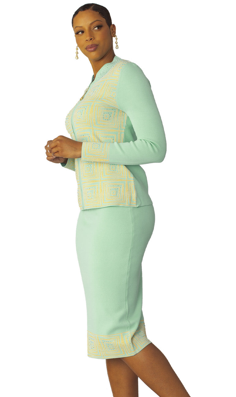 Kayla Knit Suit 5330 | Church suits for less