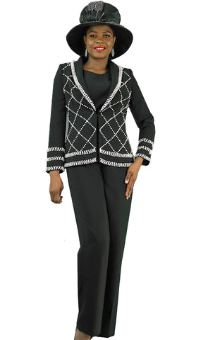 Lily And Taylor Pant Suit 4838 - Church Suits For Less