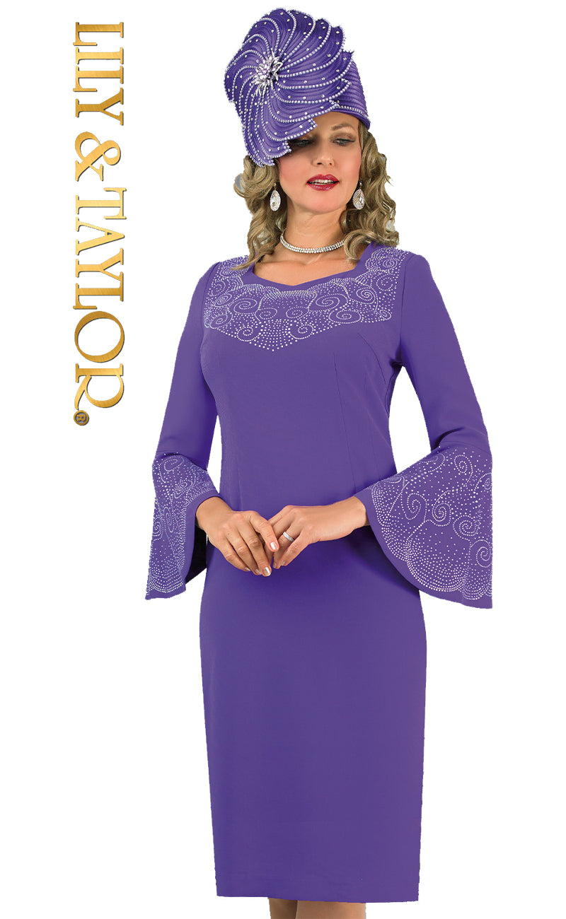 Lily And Taylor Dress 4682 - Church Suits For Less