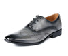 Men's Dress Shoe Burke Grey - Church Suits For Less