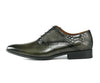 Men's Dress Shoe Burke Olive - Church Suits For Less