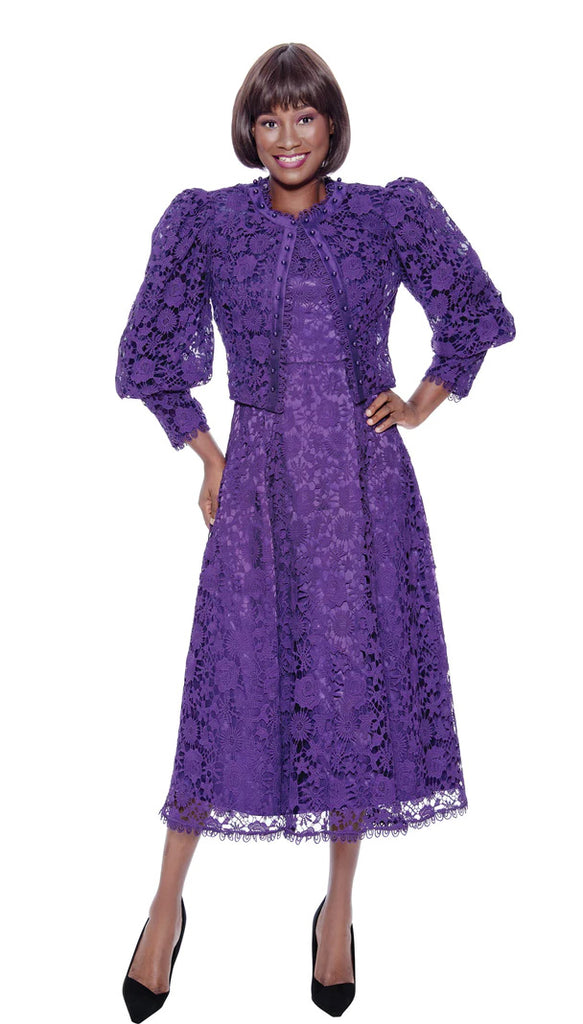 Cheap Purple Church Dresses