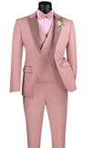 Vinci Men Suit SV2K-5-Mauve - Church Suits For Less