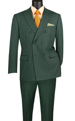 Vinci Suit DSS-4-Hunter Green - Church Suits For Less