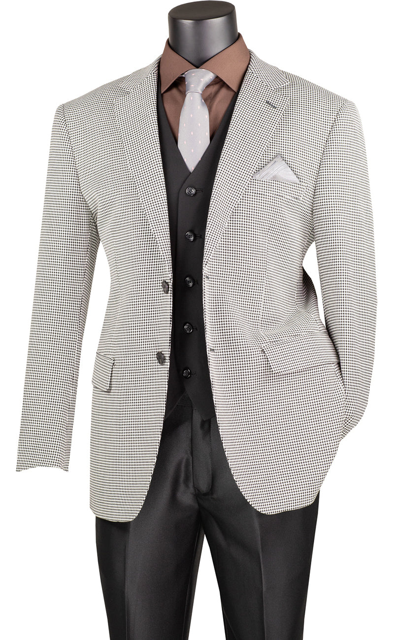 Vinci Sport Coat BM-HT  Black - Church Suits For Less