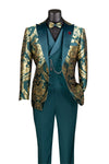 Vinci Tuxedo MVJQ-1 Emerald - Church Suits For Less