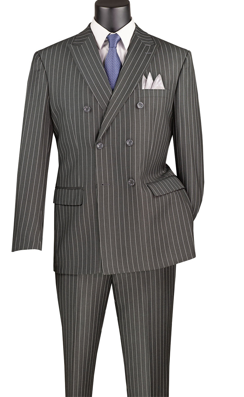 Vinci Suit DSS-4-Charcoal - Church Suits For Less