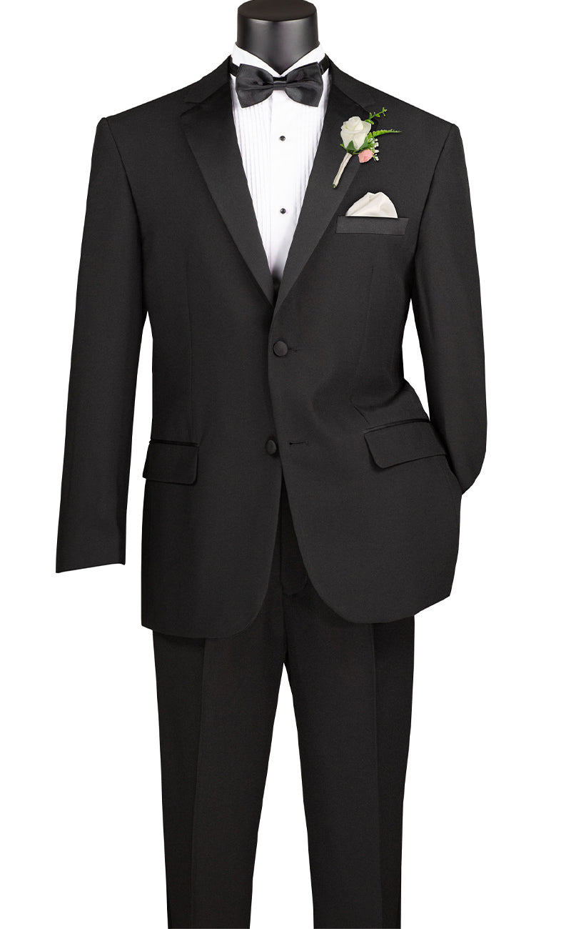 Vinci Tuxedo T-2PP-Black - Church Suits For Less