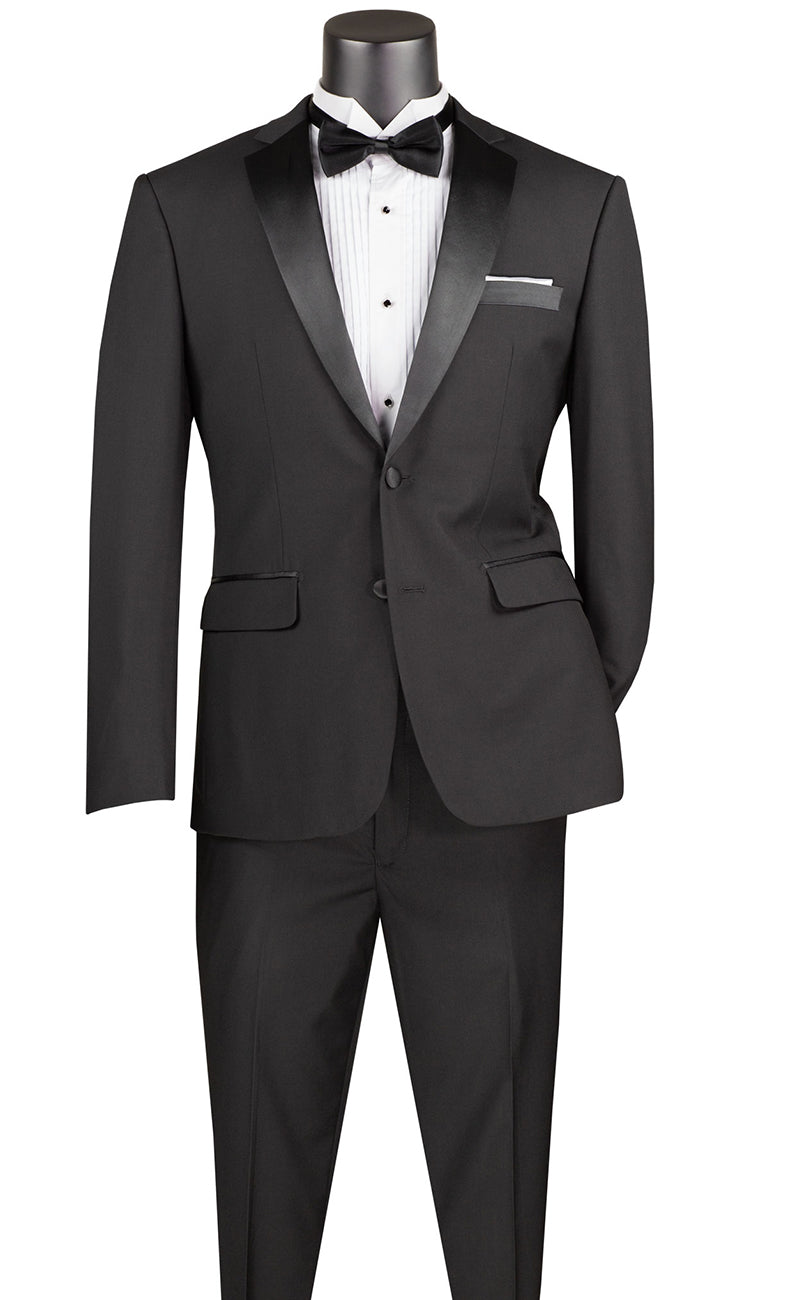 Vinci Tuxedo T-SC900-Black - Church Suits For Less