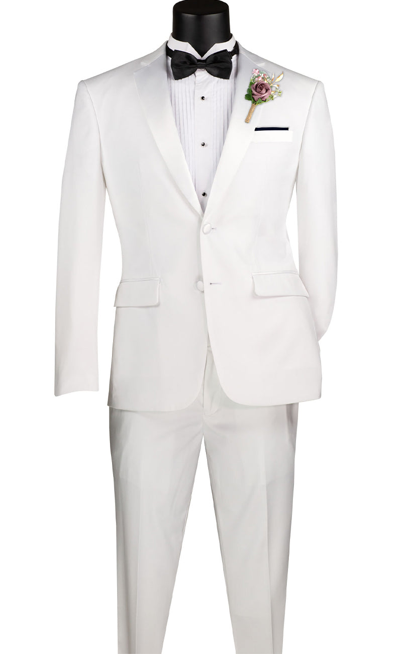 Vinci Tuxedo T-SC900-White - Church Suits For Less