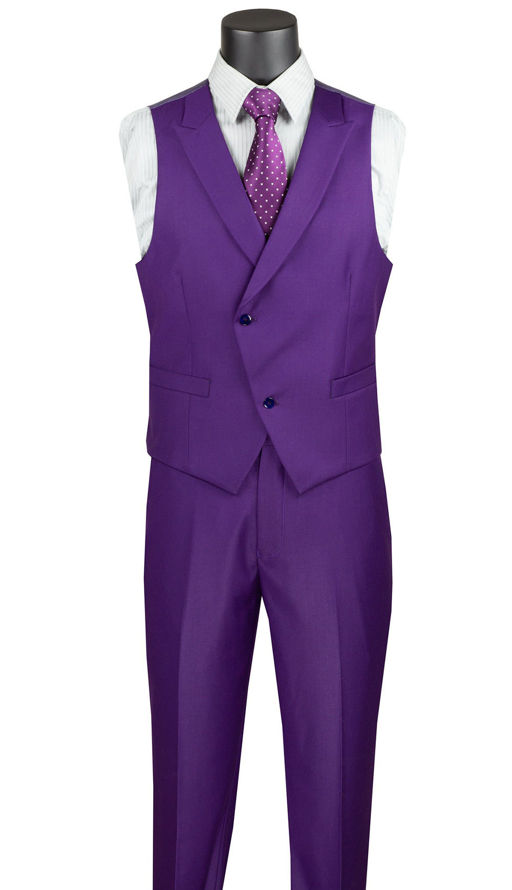 Vinci Suit MV2TRC-Purple - Church Suits For Less