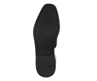 Men's Dress Boots-AG2632 Black & White - Church Suits For Less