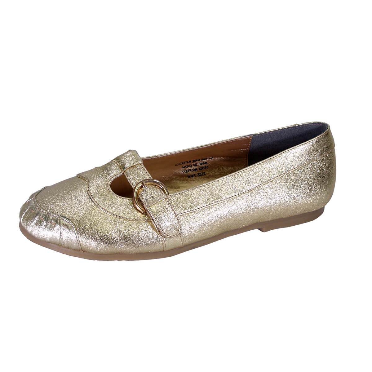 Women Church Shoes BDF 677-Gold - Church Suits For Less